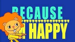 pharrell williams happy tree friends version lyrics video 