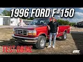 1996 Ford F-150 XLT 4x4 Test Drive 5 0L V8 - 64K Miles