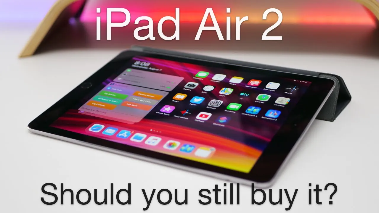 Space Gray iPad Air 2 Unboxing, Hands On