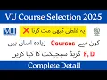 Course Selection kesy krain virtual university course selection f d grade Subjects