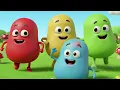 Five Little Color Potatoes 🥔 + Five Little Monkeys | Fun Kids Song & Poem | Colors & Counting Rhyme