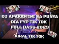 Download Lagu DJ TERBARU APAKAH INI SA PUNYA DIA //FYP TIK TOK//REMIX FULL BASS 2023