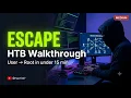 OSCP Prep Day 2 Escape from Hackthebox Rooting TJ Null s 2026 Boxes