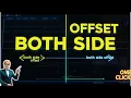 AutoCAD Offset Both Sides in One Click Save Time Effort