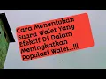 Cara Menentukan Suara Walet Yang Efektif