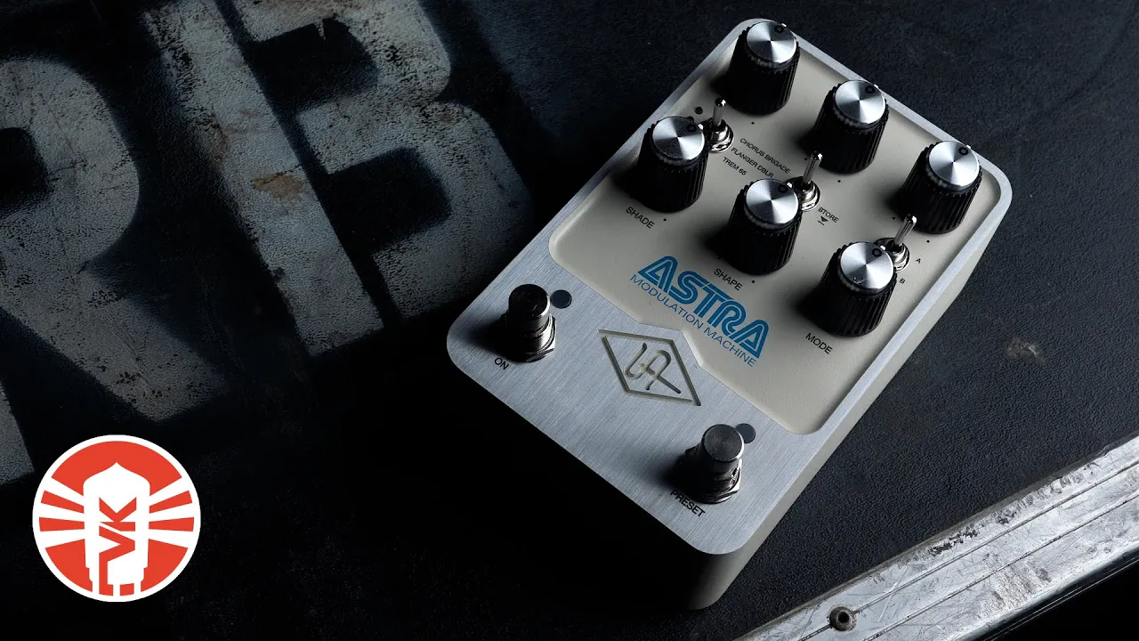 Universal Audio UAFX Astra Modulation Machine Stereo Effects Pedal