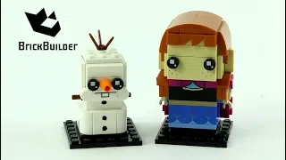 Lego BrickHeadz 41618 Anna &amp; Olaf - Lego Speed Build
