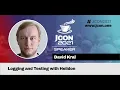 Logging and Testing with Helidon David Kral EN