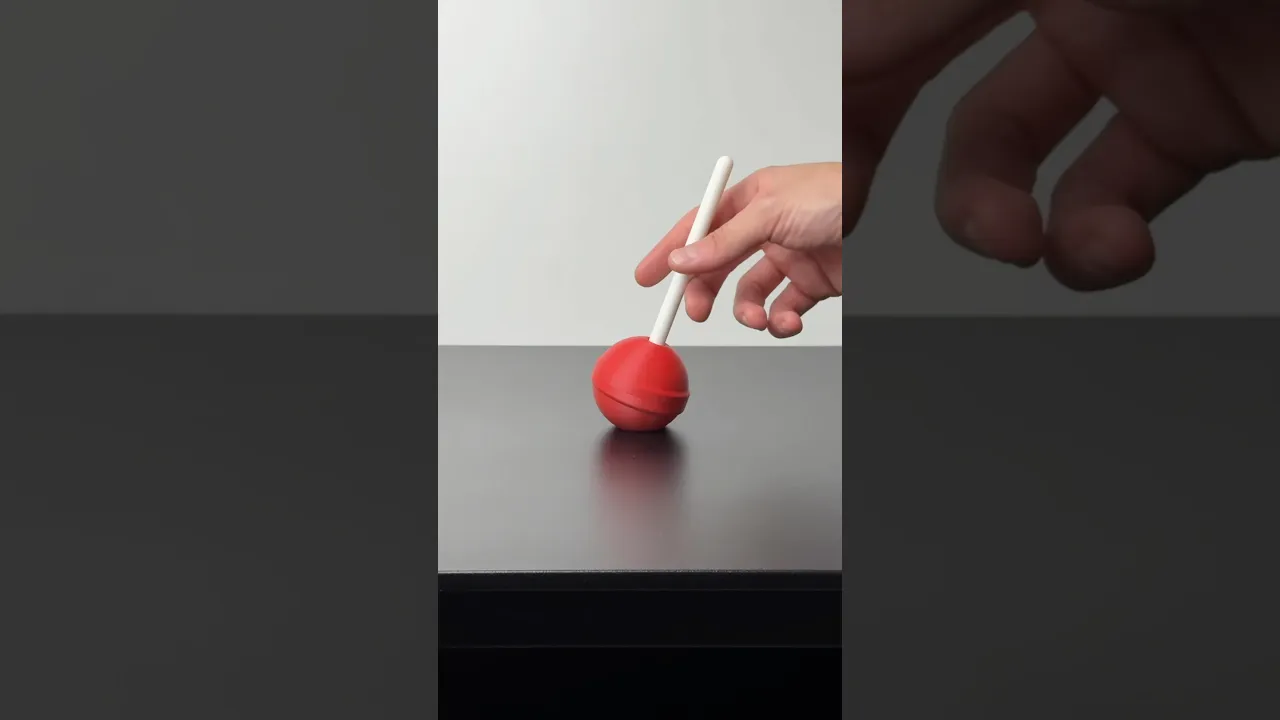 Lollypen, pen holder with storage. video thumbnail