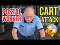 POSTAL WORKER TRIES TO ATTACK AUDITOR LIES