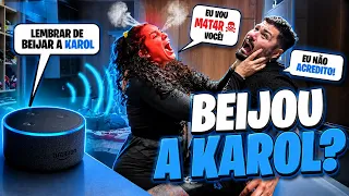 ALEXA CAGUETOU MINHA TRAIÇÃO! (DEU RUIM)