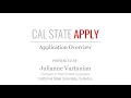 Cal State Apply Workshop