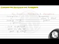 Compare the Hemiptera and Homoptera