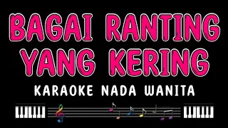bagai ranting yang kering karaoke nada wanita iis dahlia 