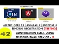 Angular 7 Asp Net Core - Sending Registration Confirmation Email Using SendGrid