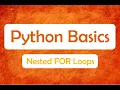 Python Basics l Nested Loops l Saransh Saini