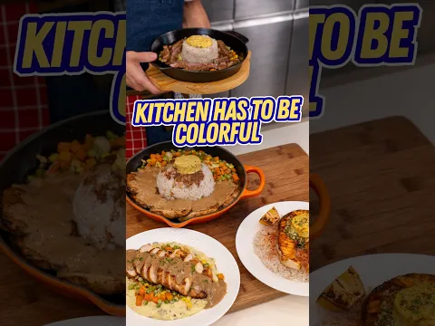 Kitchen Has To Be Colorful