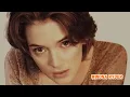 Winona Ryder Bikini Lingerie Bra Panties Sheer Lace Robe Nightwear