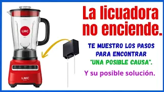 Cómo reparar licuadora que no enciende. Cómo cambiar fusible térmico. Fácil reparar.