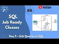 SQL Subqueries Explained Scalar Correlated Nested Queries Day 5 Job Ready
