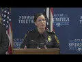 Springfield police chief speaks on New Year s shootings