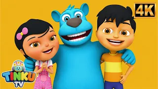 Kalu Madari In Blue Color, কালু মাদারি, Hathi Dada + More Bangal Rhyme For Kids
