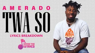 know the lyrics amerado twa so feat fameye