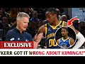 Steve Kerr Admits Mistake on Jonathan Kuminga Injury Timeline