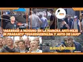 AGARRAN A MOYANO EN LA MARCHA ANTI-MILEI IN FRAGANTI Y LO INCINERAN: \