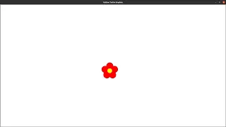 Drawing A Flower In Python
