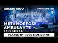 Download Lagu Metamorfose ambulante - Raul Seixas, played by 1,000 musicians | Rockin'1000