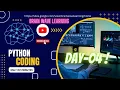 DAY 04 concatenation and repetition and of string SUBSCRIBE
