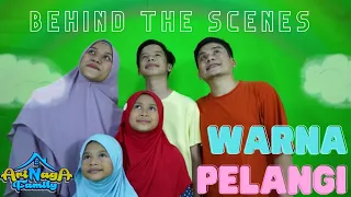 behind the scenes rainbow colors 