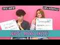Karla Hermosillo Diego Martir - Who s More Likely