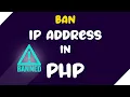 PHP how to Ban IP Address after several login attempts source code Quick programming tutorial