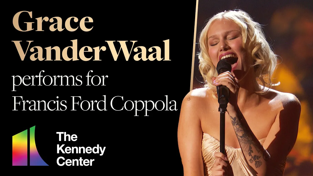 Grace VanderWaal - “The Impossible Dream” for Francis Ford Coppola | 2024 Kennedy Center Honors Grace VanderWaal - “The Impossible Dream” for Francis Ford Coppola | 2024 Kennedy Center Honors