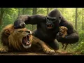 Download Lagu Epic Battle: Kong Saves Puppy From the Lion King 🦍🦁🐶 | Kong movie | Bigfoot movie