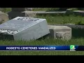 Dozens of headstones turned over in Modesto cemeteries over the Easter weekend
