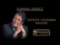 Shirley Coleman Walker