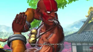 Street Fighter X Tekken Dhaslim Intro Win Poses 