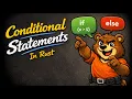 Conditional Statements If else Rust