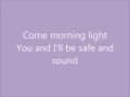Download Lagu Safe and Sound: Taylor Swift Ft. The Civil Wars(with lyrics)