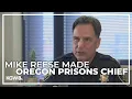 Who is the new leader of the Oregon Department of Corrections