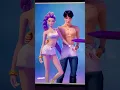 Lagu 💜Part 1 : Rumi and Jinu’s wedding 🥰✨ #kpopdemonhunters #glowup #transformation #art #rumi