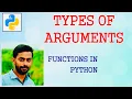 Types of arguments XII Computer Science Functions in Python 1 2