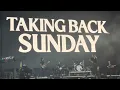 TAKING BACK SUNDAY - CUTE without the E (cut from the team) @ Vans Warped Tour 2026 Montréal