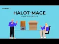 Halot Mage Unbox Setup Tutorial Help You Start Your First Printing