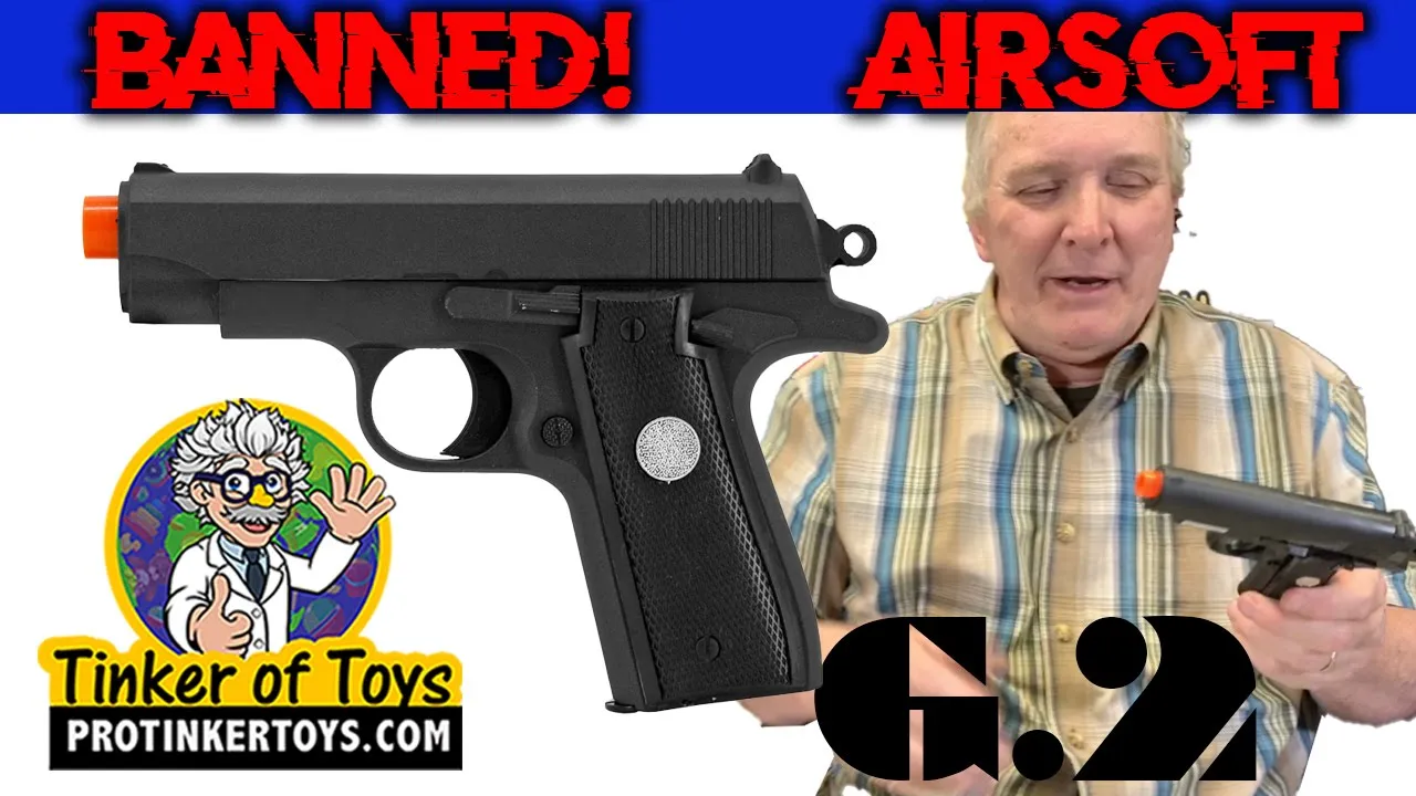 G.2 Metal Zinc Alloy Shell Subcompact Airsoft Spring Pistol Hand Gun | VBS92231