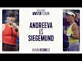 Lagu Mirra Andreeva vs. Laura Siegemund | 2025 Wuhan Round 2 | WTA Match Highlights