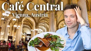 Eating at Cafe Central Vienna Austria A Beautiful TOURIST TRAP